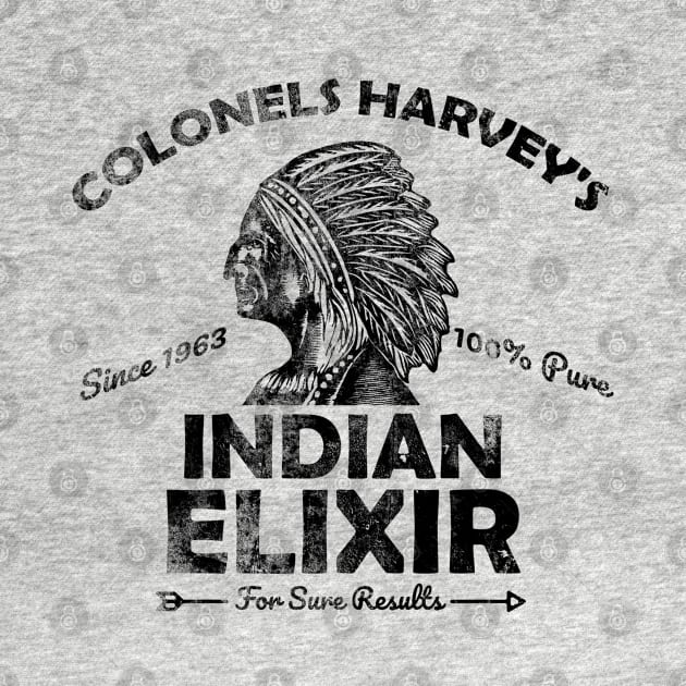 Colonel Harvey's Indian Elixir, distressed by hauntedjack